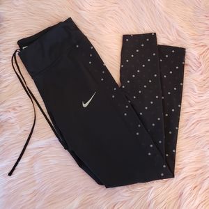 Nike Black Polka Dot Leggings